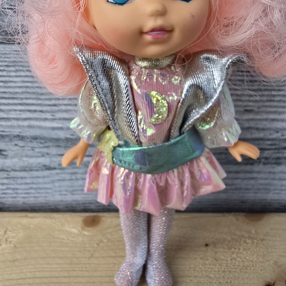 Vintage 1986 Moon Dreamers Crystal Starr Doll Hasbro 6' - Picture 3 of 7